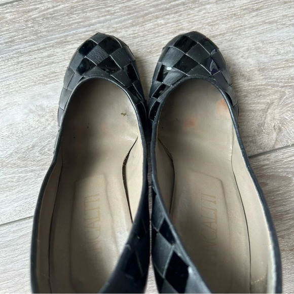 Fancaltti Handmade Weave Leather Full Leather Pumps - Picture 5 of 13